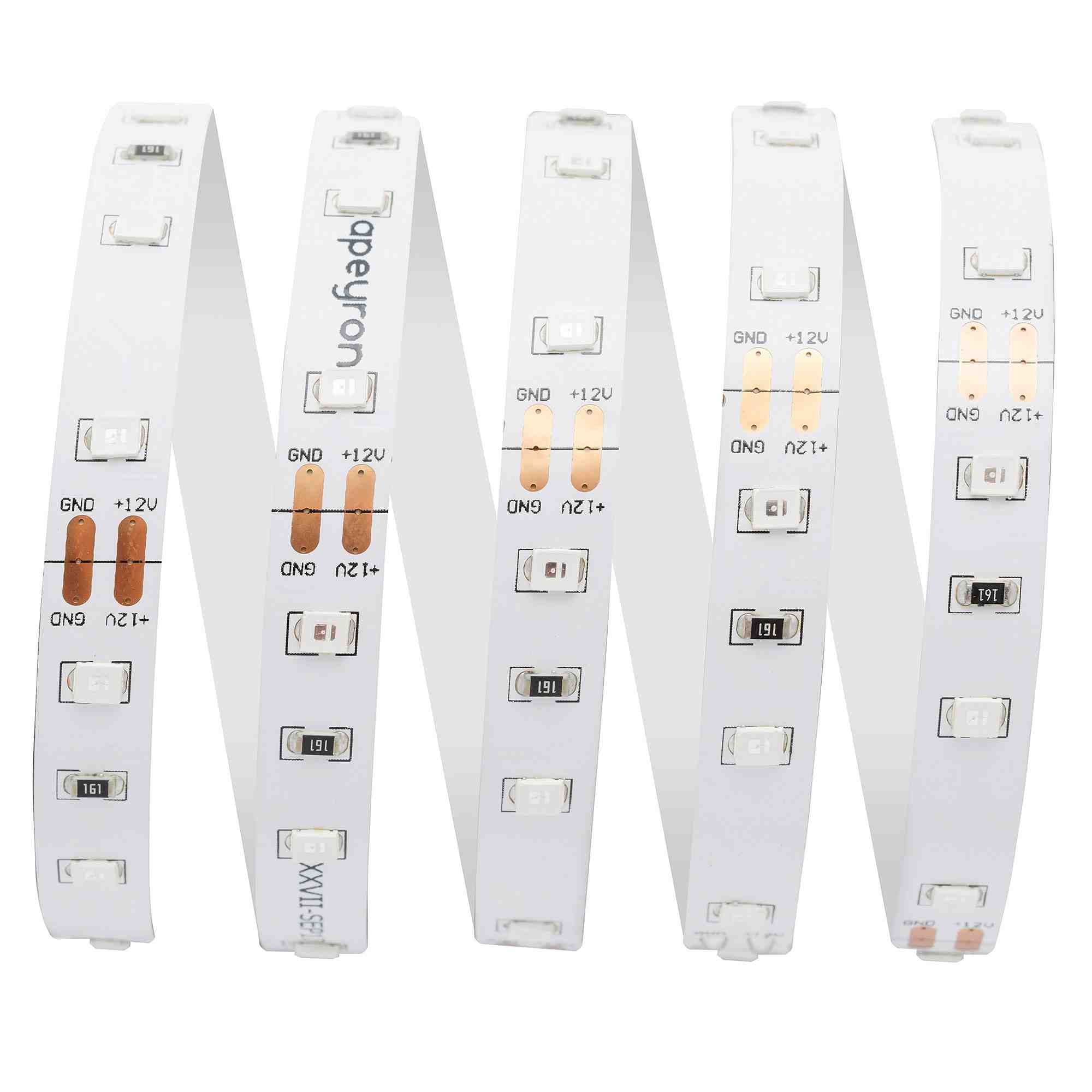Светодиодная лента Apeyron 12В СТ 4,8Вт/м smd3528, 60д/м IP20 5м синяя 01BL