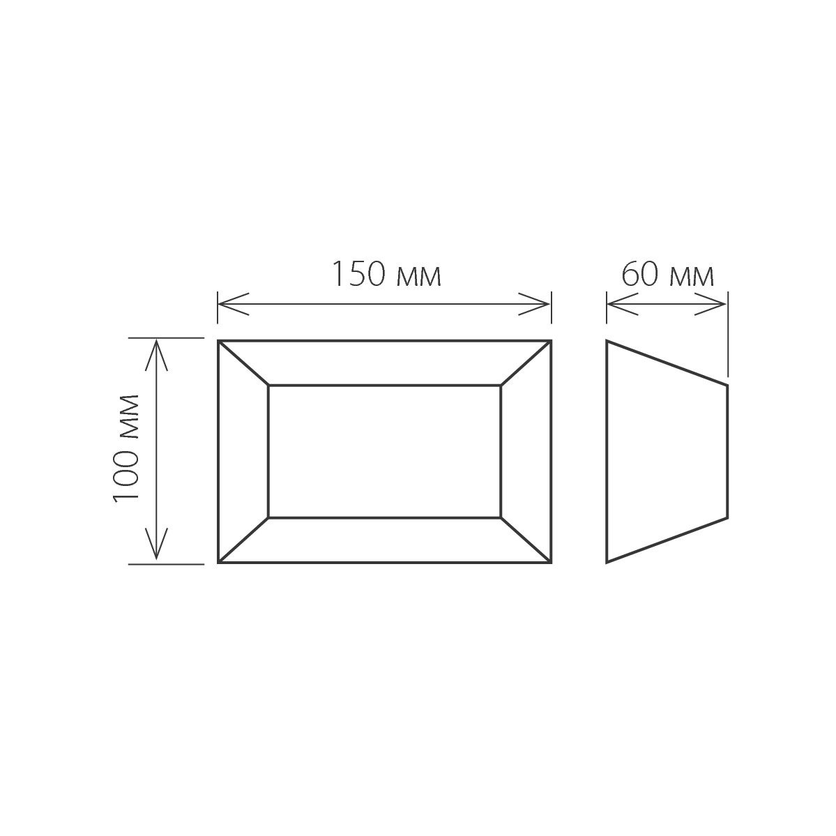 Уличный настенный светодиодный светильник Elektrostandard 1614 Techno LED Ofion серый 4690389086090