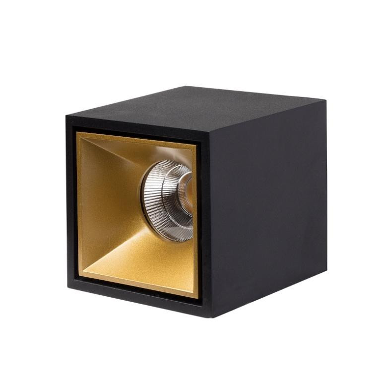 Влагозащищенный светильник LeDron KUBING Black/Gold 00000014578