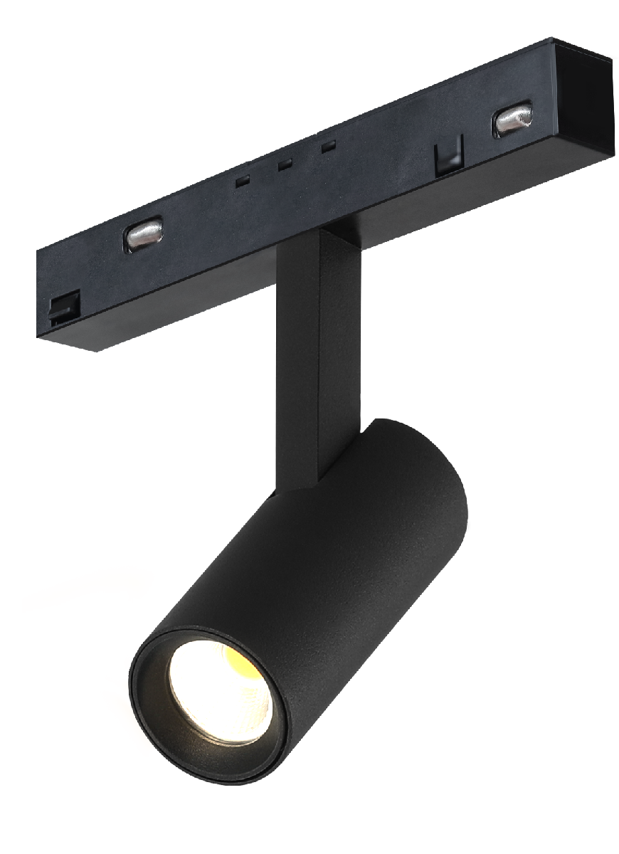 Трековый магнитный светильник iLedex Vision 4822-005-D34-8W-40DG-3000K-BK