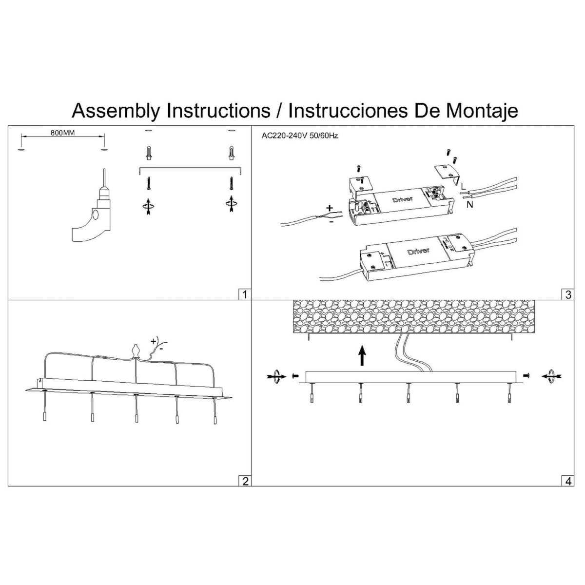 Основание потолочное 5L Mantra Modular Light Florones 9383
