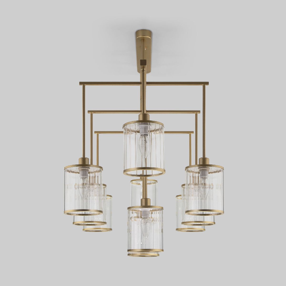 Потолочная люстра Eurosvet Inari 60144/10 золото Smart a061944