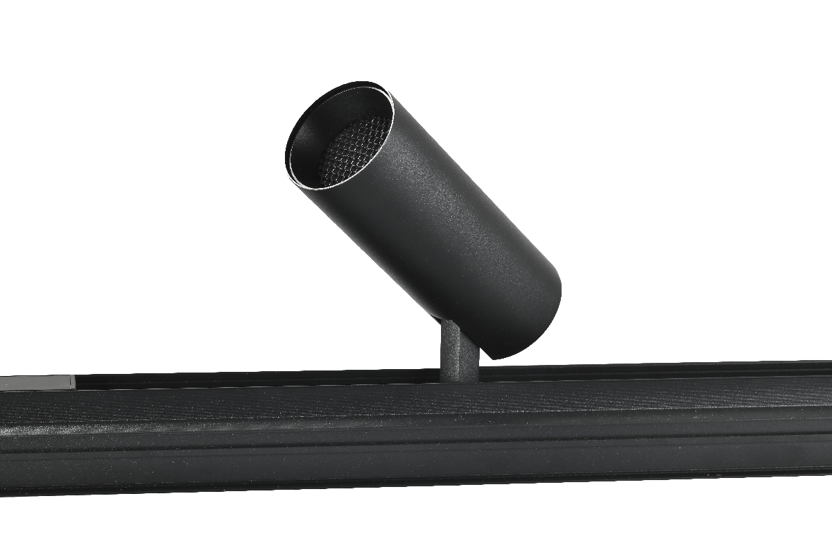 Трековый магнитный светильник iLedex Vision 4822-006-D55-18W-38DG-3000K-BK