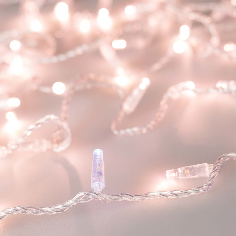 Светодиодная гирлянда Arlight ARD-String-Classic-10000-Clear-100LED-Flash Rose Gold 025790