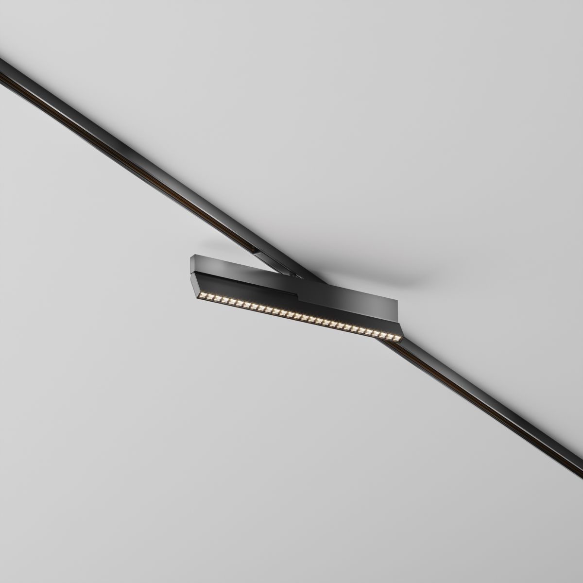 Трековый магнитный светильник Maytoni Technical Points Ro tExility X TR242-2-12W4K-B