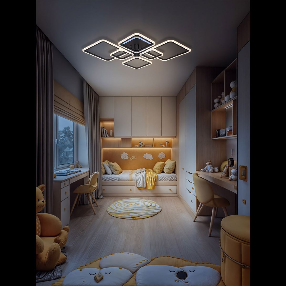 Потолочная люстра Natali Kovaltseva Spektr LED LAMPS 81442