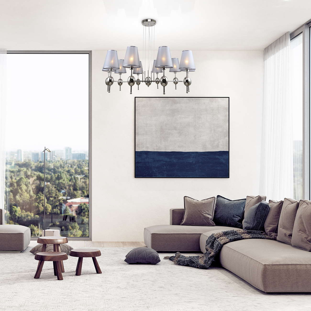 Подвесная люстра Escada Elegy 2106/10S в Москве