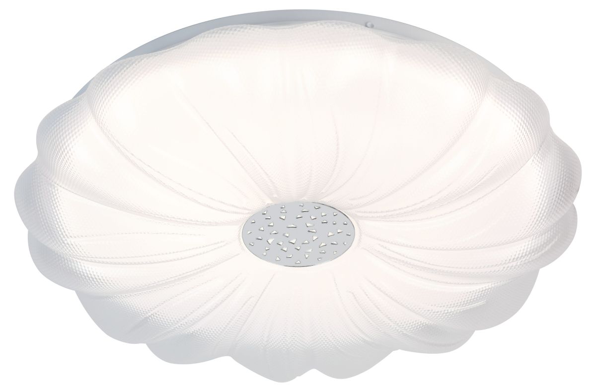 Потолочный светильник ЭРА Классик SPB-6 Muze 48W-5K WH+CH 5000К Б0070187