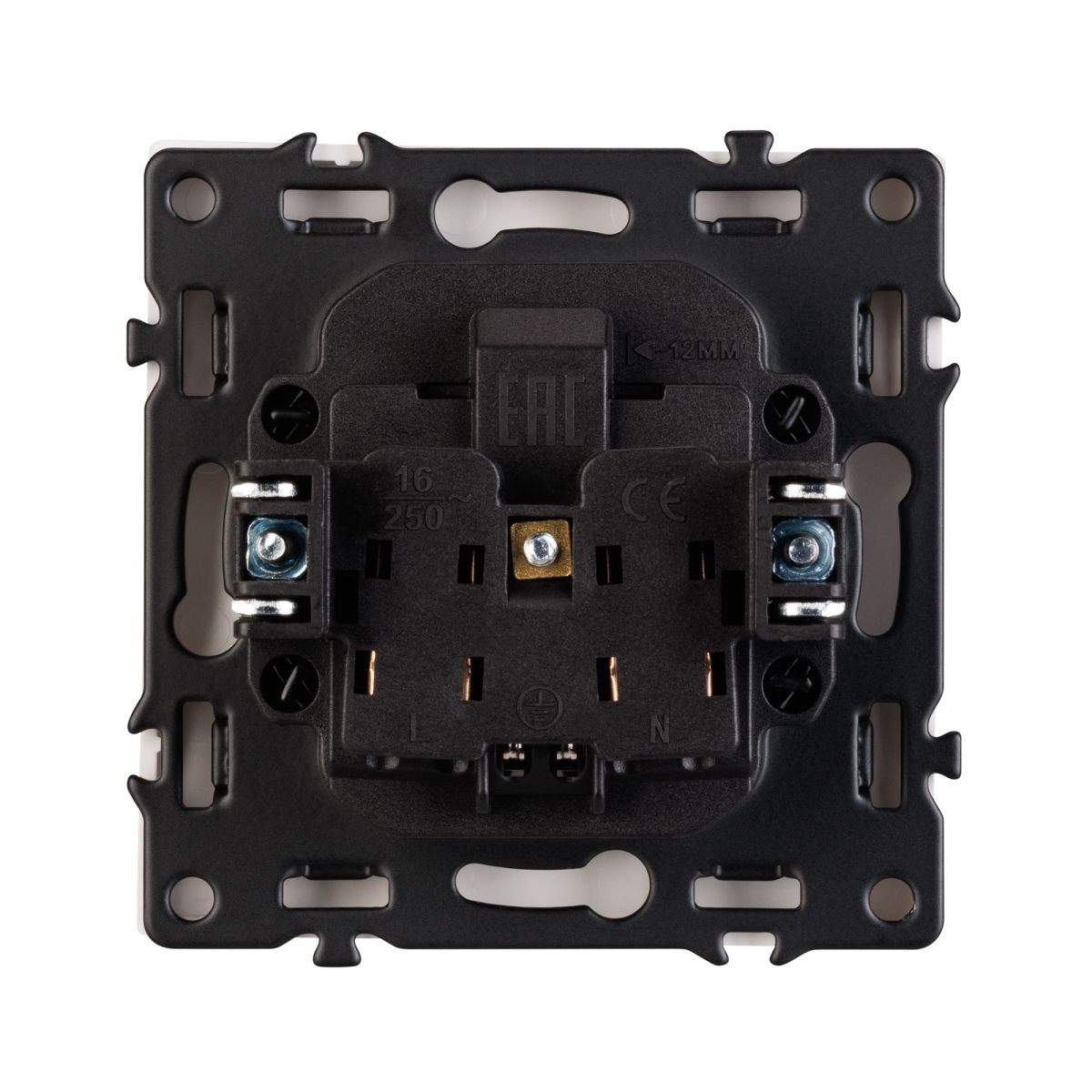 Розетка зк со шторками софт-тач белый кварц Arlight SCT-MEU-SFPL-WH (250V, 16A) 054276(1)