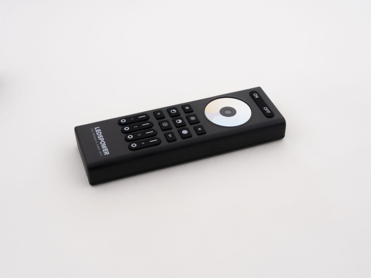 Пульт CCT на 4 зоны LEDS POWER RC02RFB черный 006536