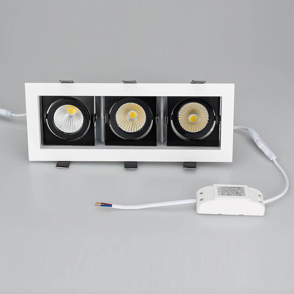 Встраиваемый светильник Arlight CL-KARDAN-S260x102-3x9W White 024134