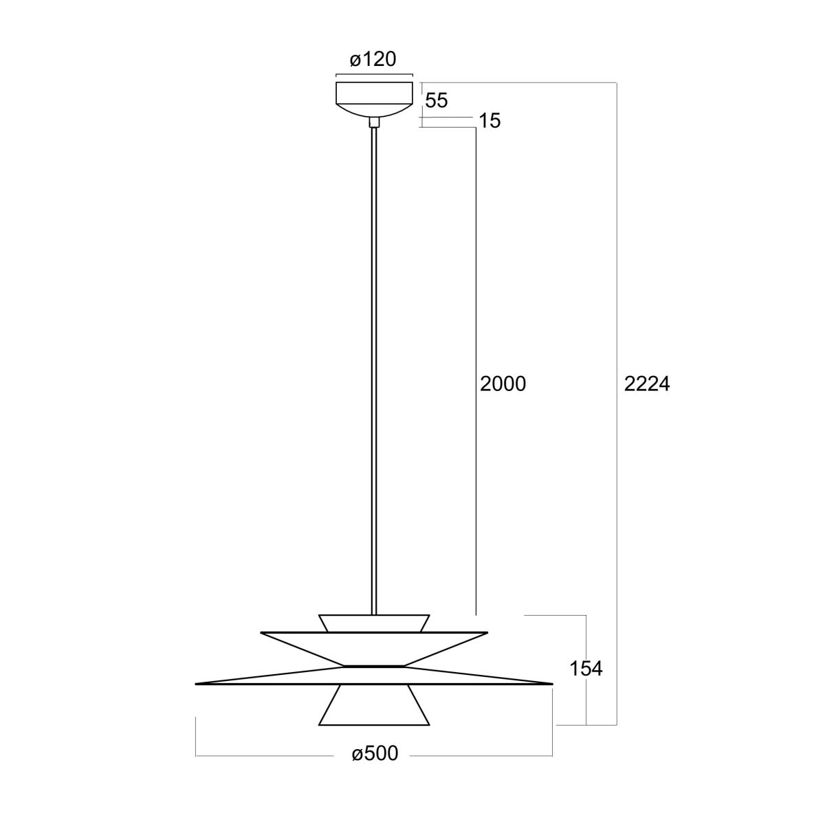 Подвесной светильник Mantra Estrella 9439