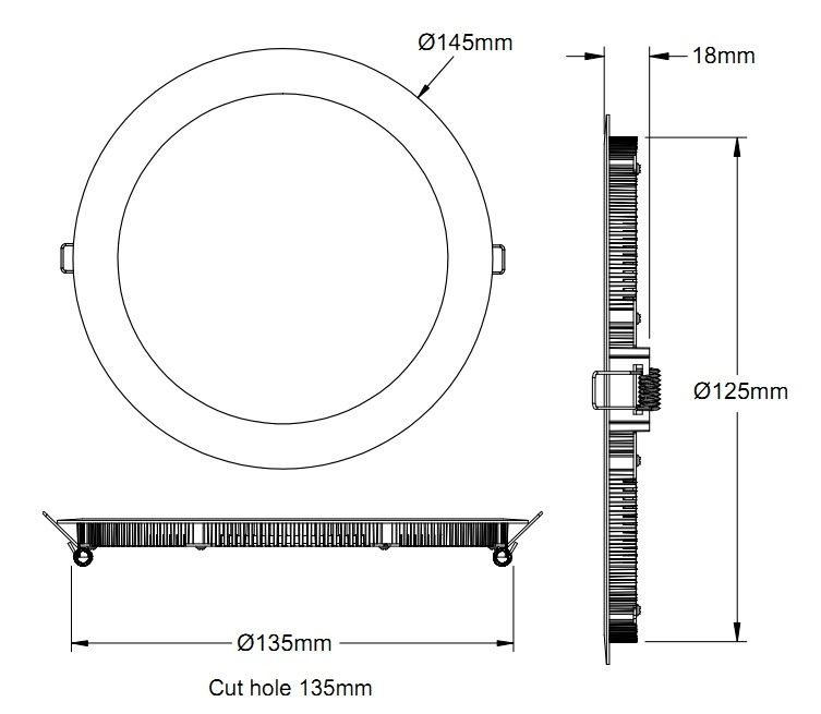 Встраиваемый светильник Deko-Light LED Panel 8 565248