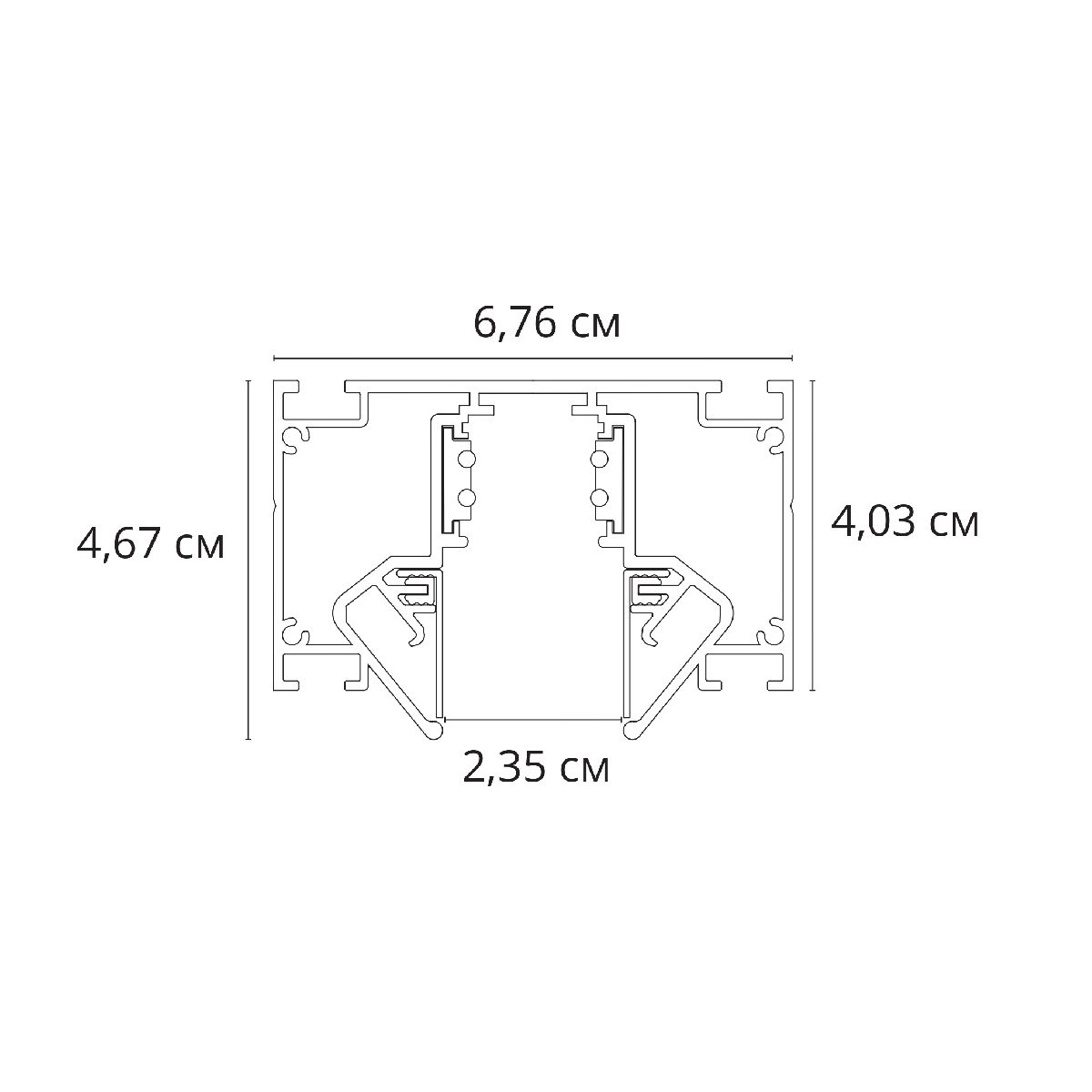 Шинопровод магнитный Arte Lamp Linea-Accessories A473206