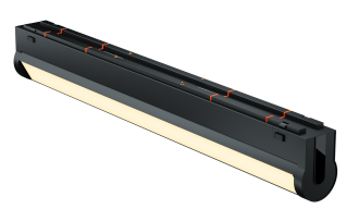 Трековый магнитный светильник iLedex Vision 4825-040-L305-12W-110DG-4000K-BK