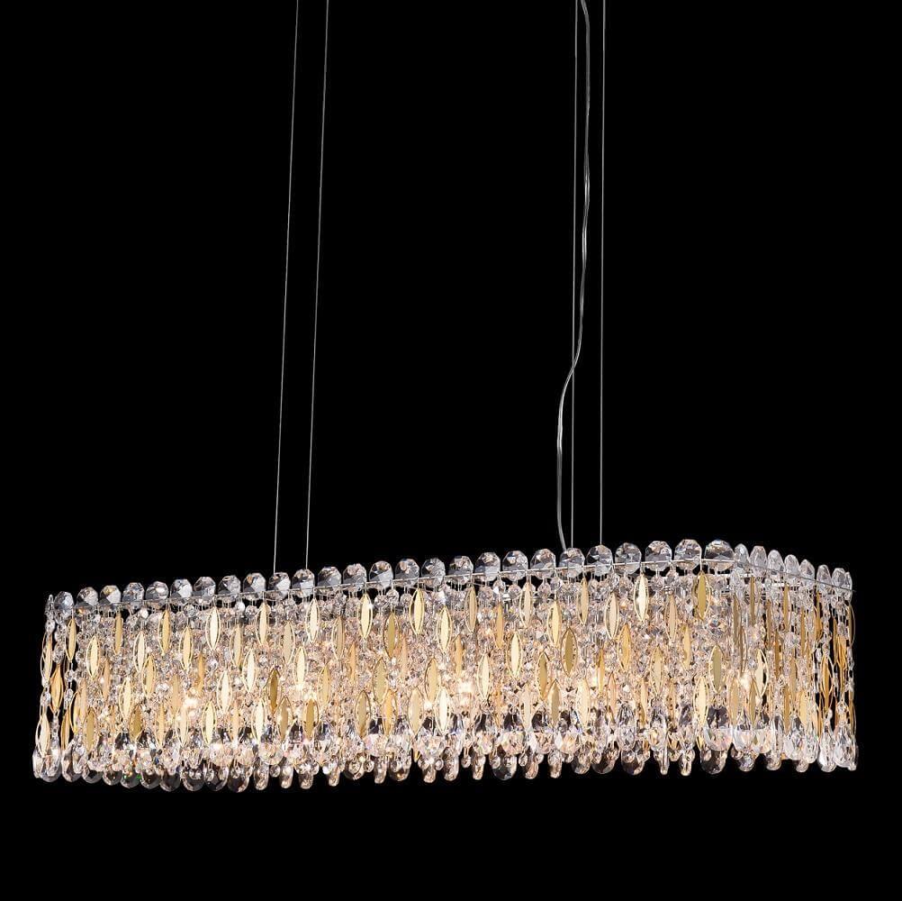 Подвесная люстра Crystal Lux Lirica SP13 L930 Chrome