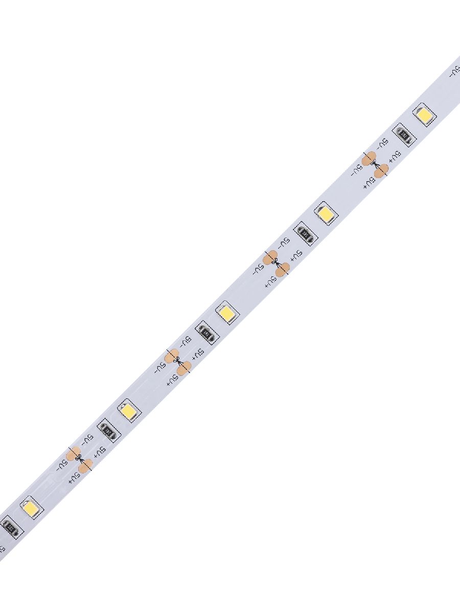 Светодиодная лента TDM Electric 5В 2835 2,4Вт/м 6000K 1м IP20 SQ0331-0500