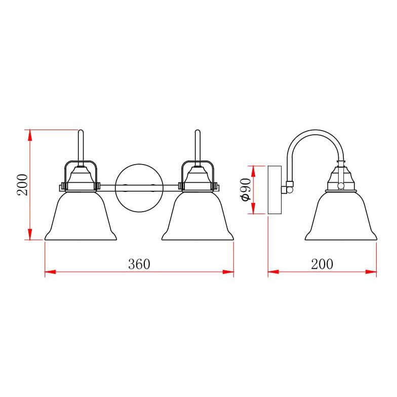 Бра в прихожую Rivoli Avrora 5055-702 Б0047345
