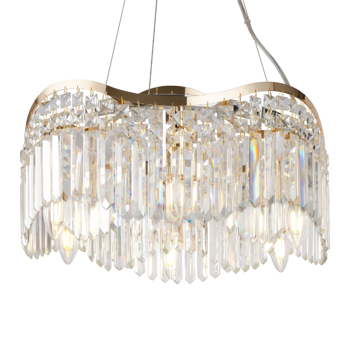 Подвесная люстра Maytoni Gracia DIA201PL-06G