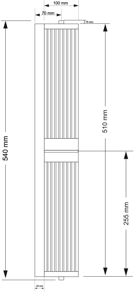 Настенный светильник Kutek Loretto LOR-K-2(BN)