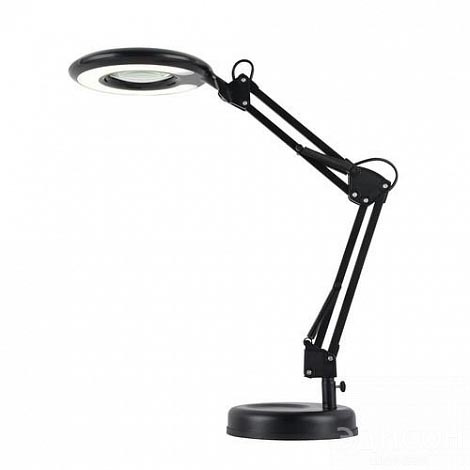 Настольная лампа белого цвета Arte Lamp Luna A2013LT-1BK