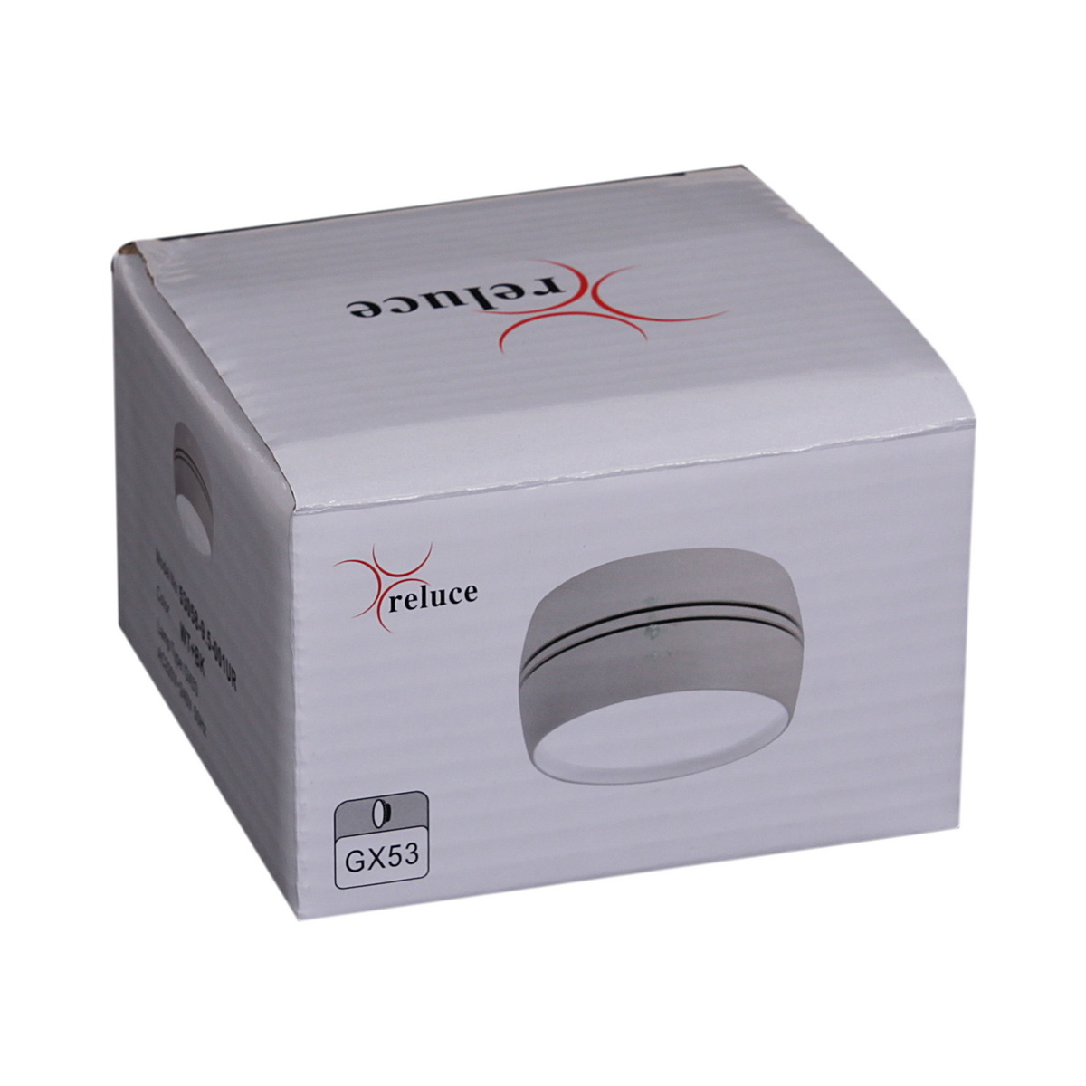 Накладной светильник Reluce 53058-9.5-001UR GX53 WT+BK