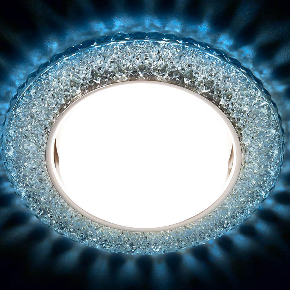 Встраиваемый светодиодный светильник Ambrella Light GX53 LED G296 CL/WW