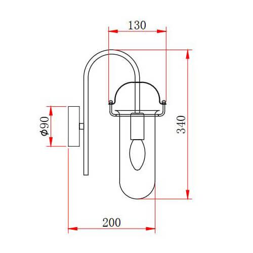 Бра Rivoli Aleksa 4059-401 Б0047323