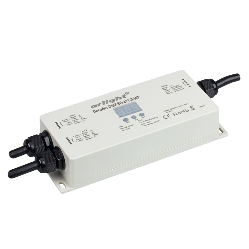 Декодер Arlight DMX SR-2112BWP (12-36V, 4x350mA) 019064