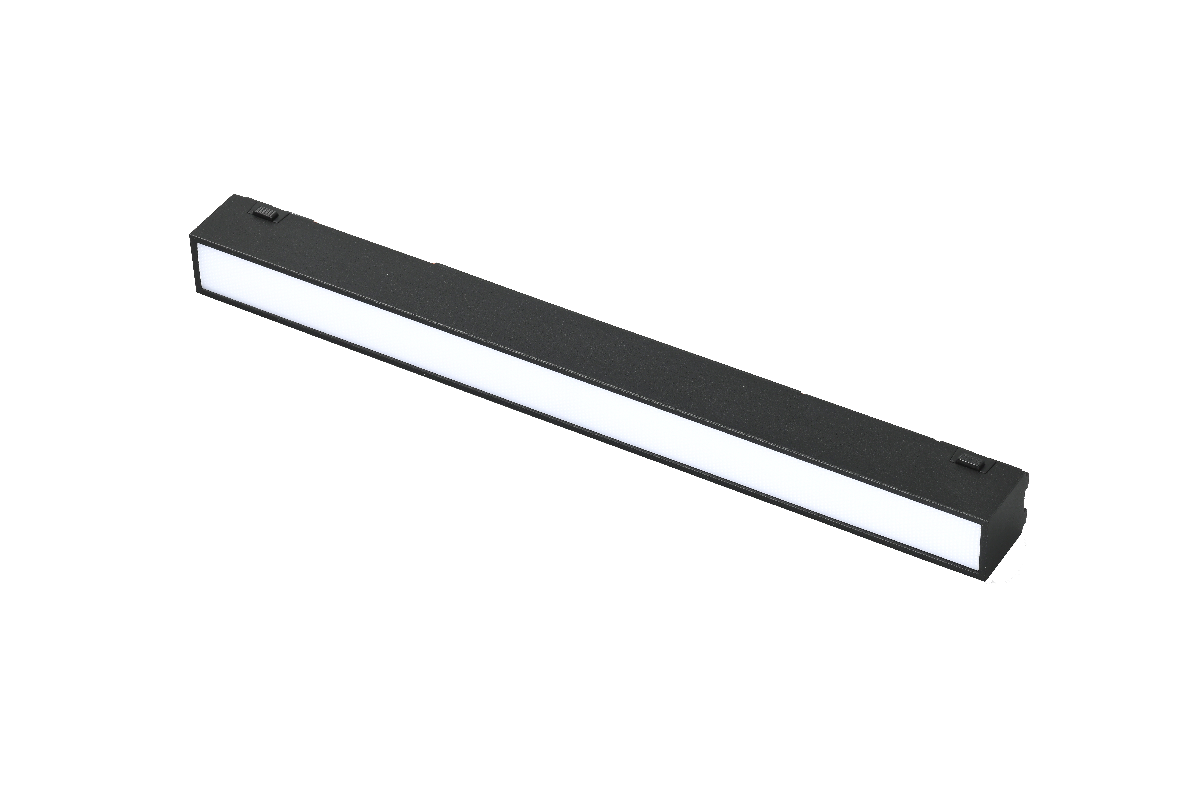 Трековый магнитный светильник iLedex Vision 4825-038-L293-12W-110DG-4000K-BK