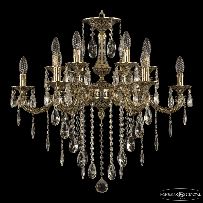 Подвесная люстра Bohemia Ivele Crystal Florence 71118/12/225 B GB