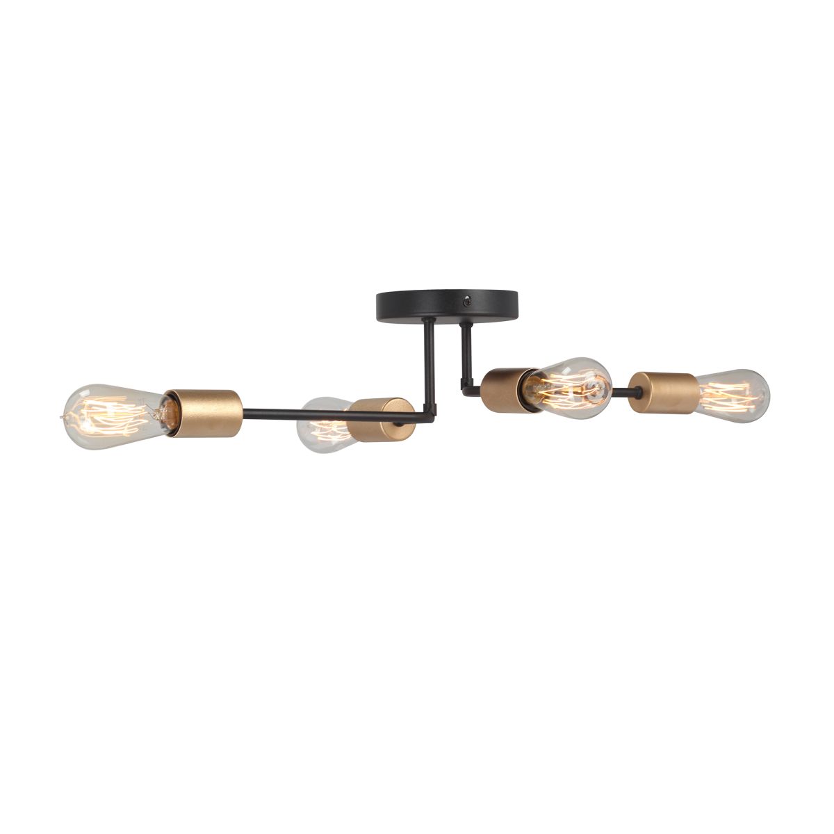 Потолочная люстра лофт Vitaluce V3005-1/4PL