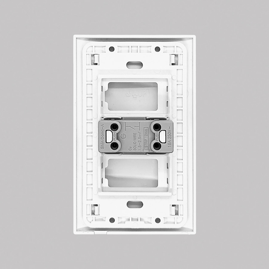 Выключатель 1-клавишный SHIN DONG-A Bega WBW-0321-ANT
