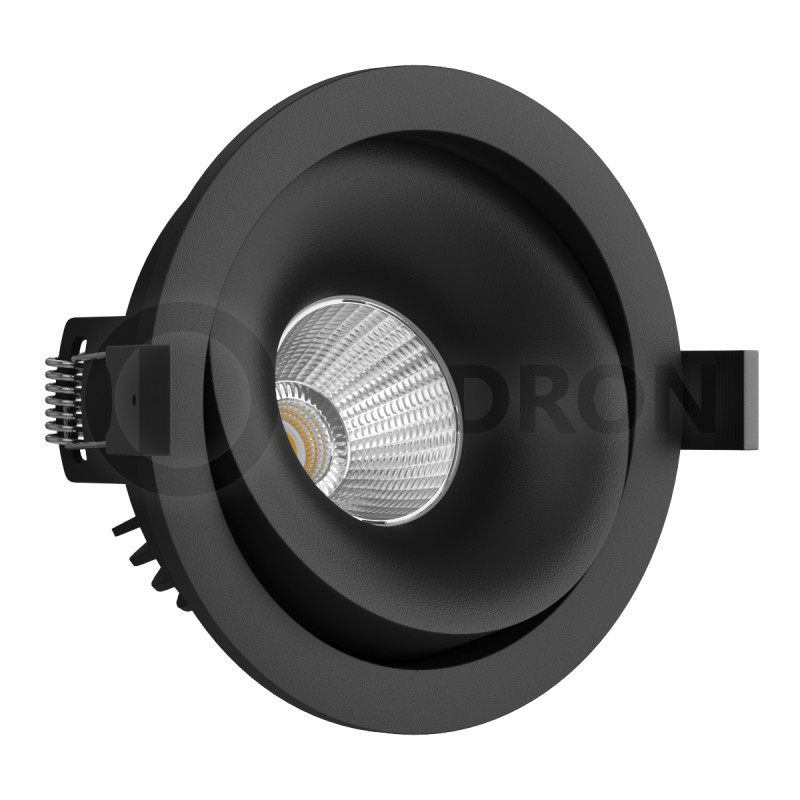 Встраиваемый светильник Ledron MJ1006 Black 00000013273