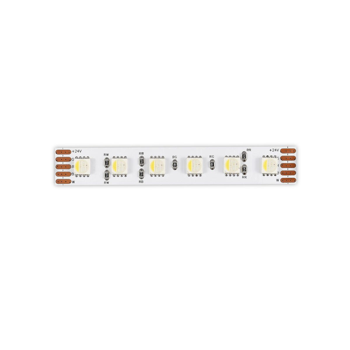 Светодиодная лента ST Luce 24В 18Вт/м 3000К 5м IP20 ST5005.318.20RGBW.1