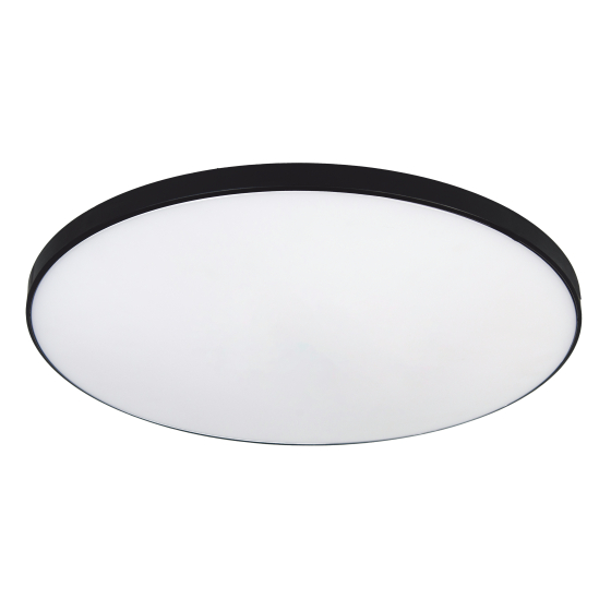 Потолочный светильник Эра Классик с ДУ SPB-6 BK 80W-3K-6,5K-R Slim Base Б0069765