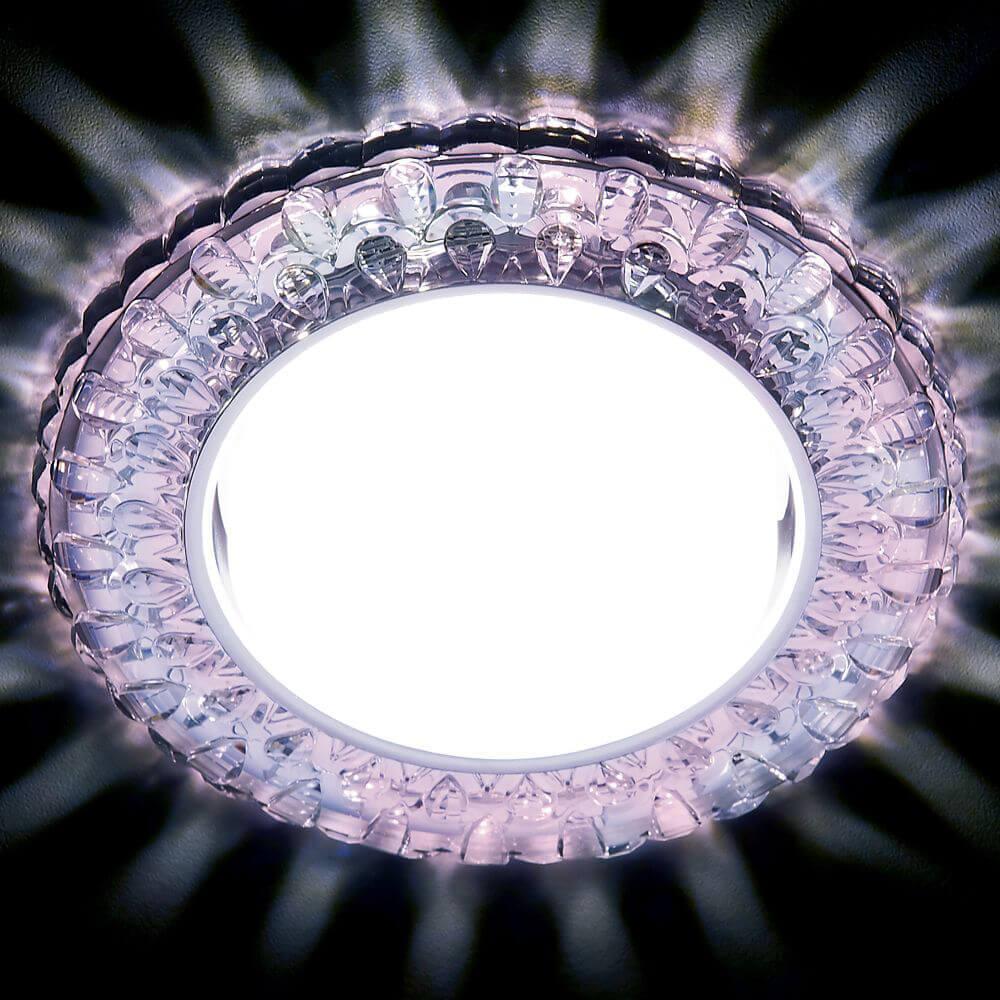 Встраиваемый светодиодный светильник Ambrella Light GX53 LED G315 CL/WW
