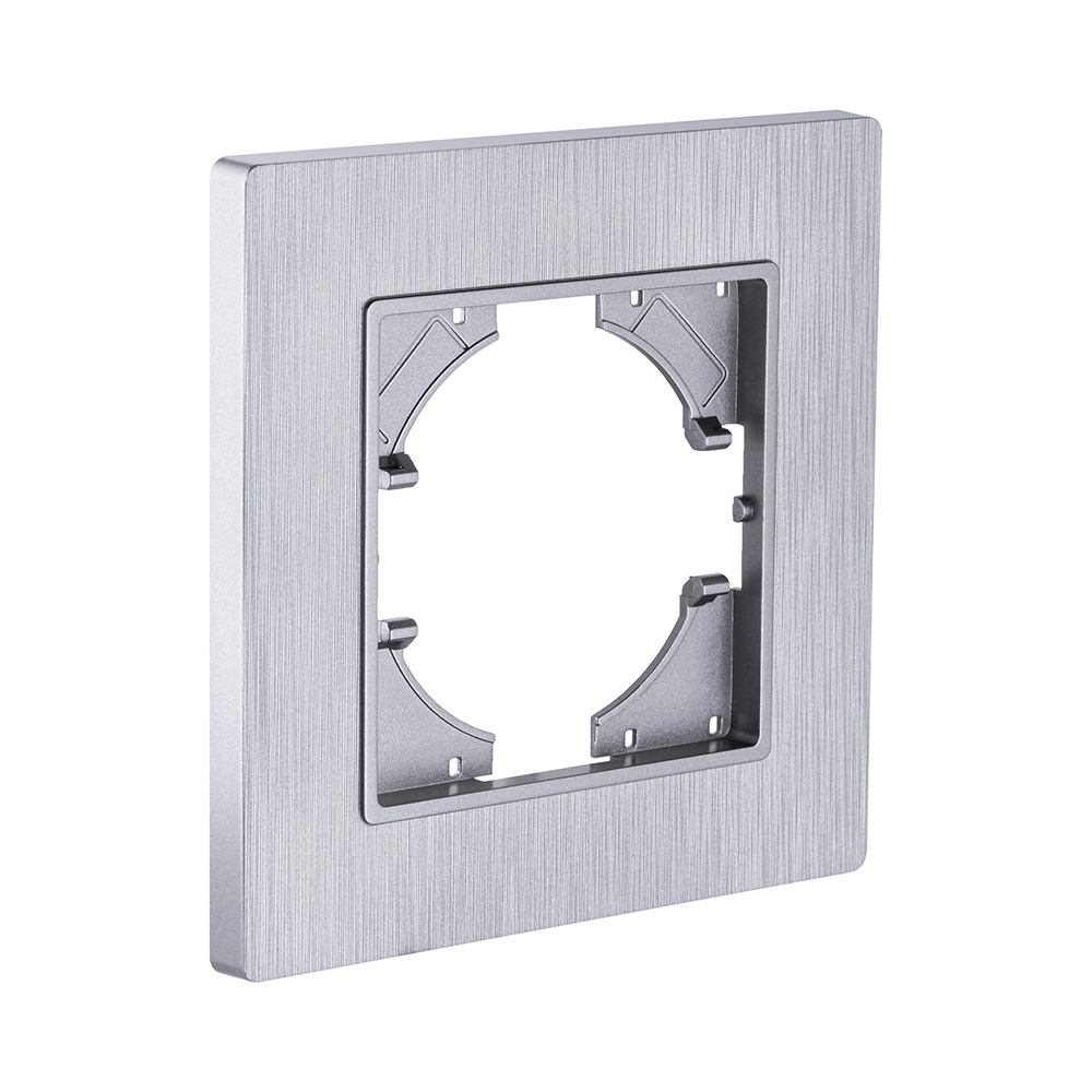 Рамка 1-постовая, серый Kollinger Eleganz Plex EP1GY