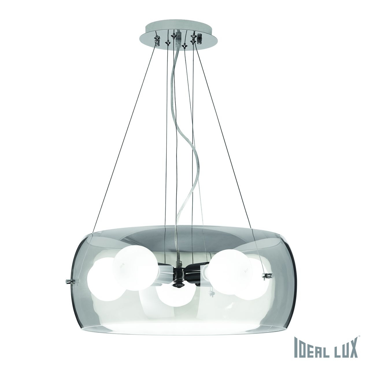 Подвесная люстра Ideal Lux Audi-10 SP5 Trasparente 016863