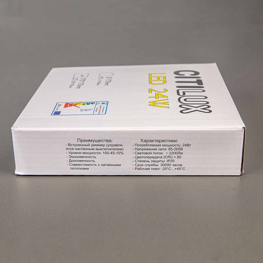 Встраиваемый светильник Citilux CLD52K24W