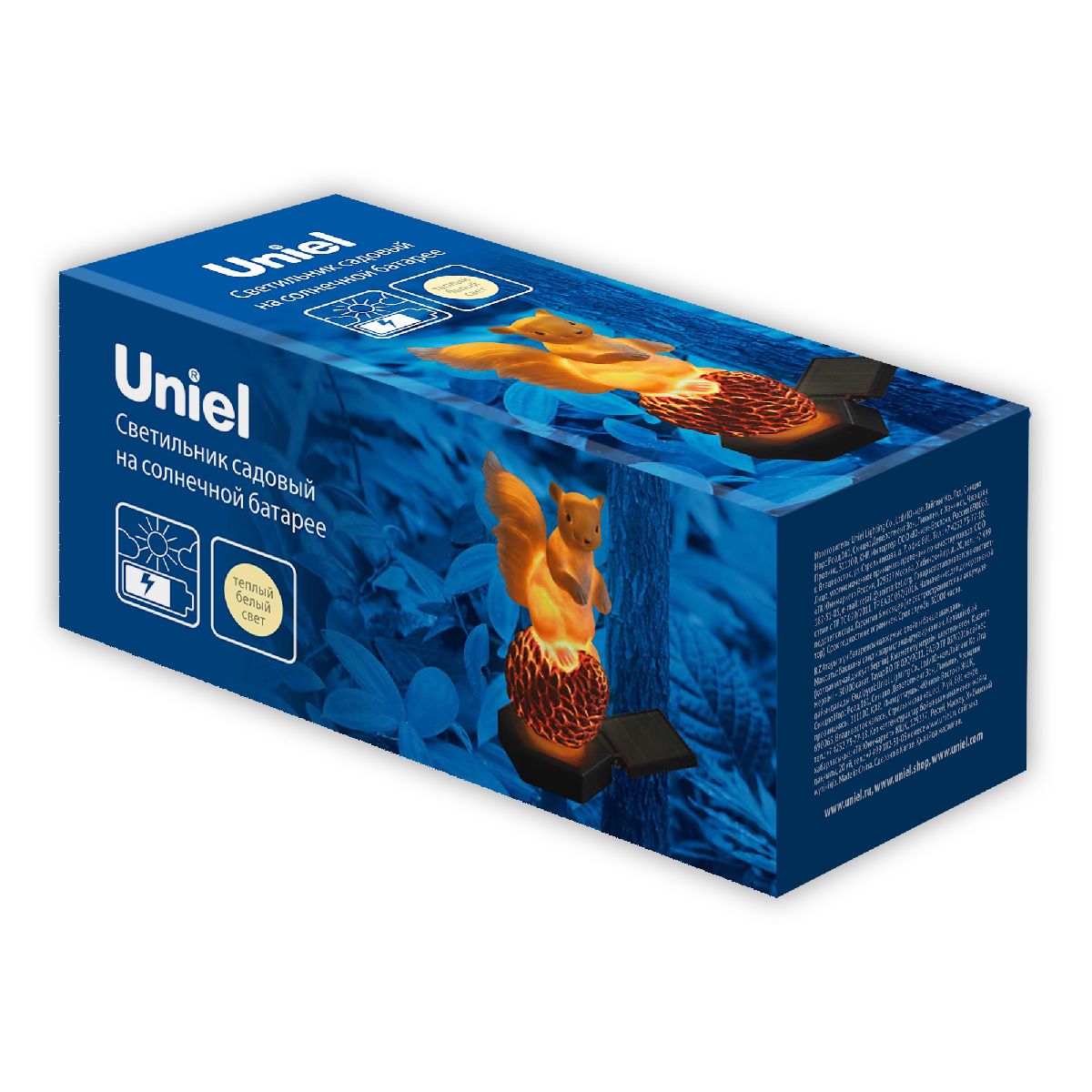 Садовый светильник на солнечной батарее Uniel USL-S-834/PM410 SQUIRREL UL-00012769