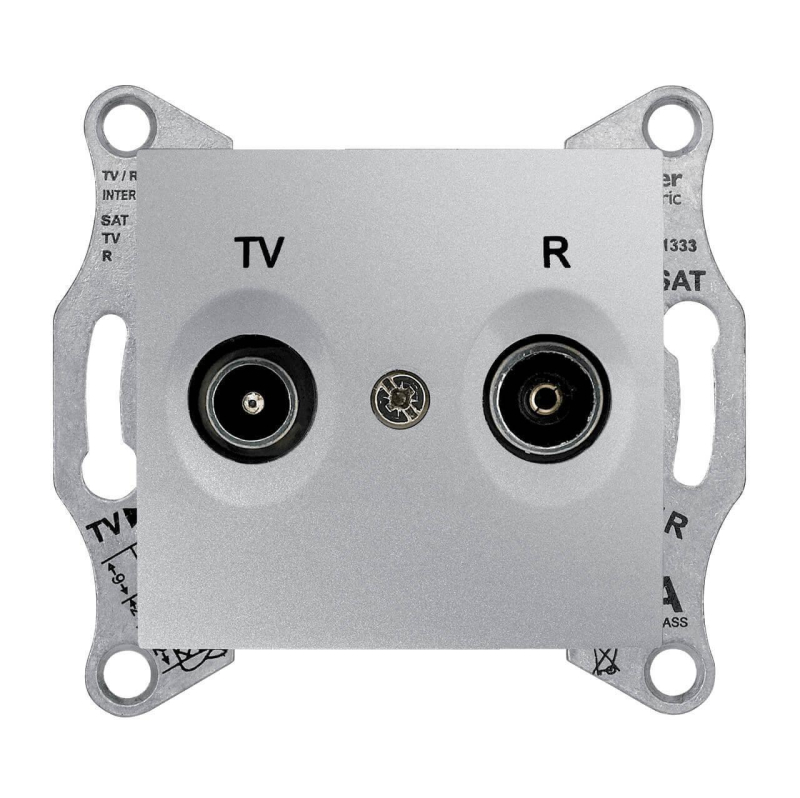 Розетка TV/R оконечная Schneider Electric Sedna 1dB SDN3301660
