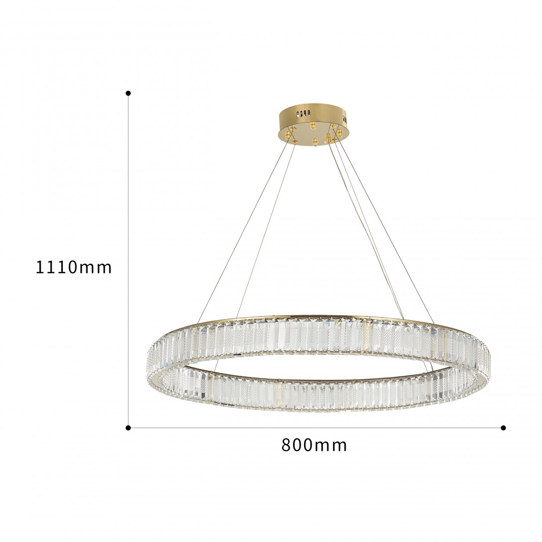 Подвесной светильник Arte Milano AM 2728B.D800.LED G