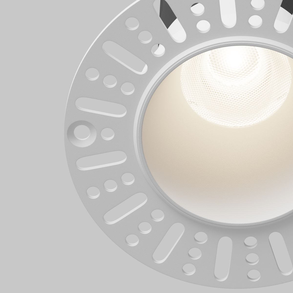 Встраиваемый светильник Maytoni Dip DL120-10W-4K-TRS-W