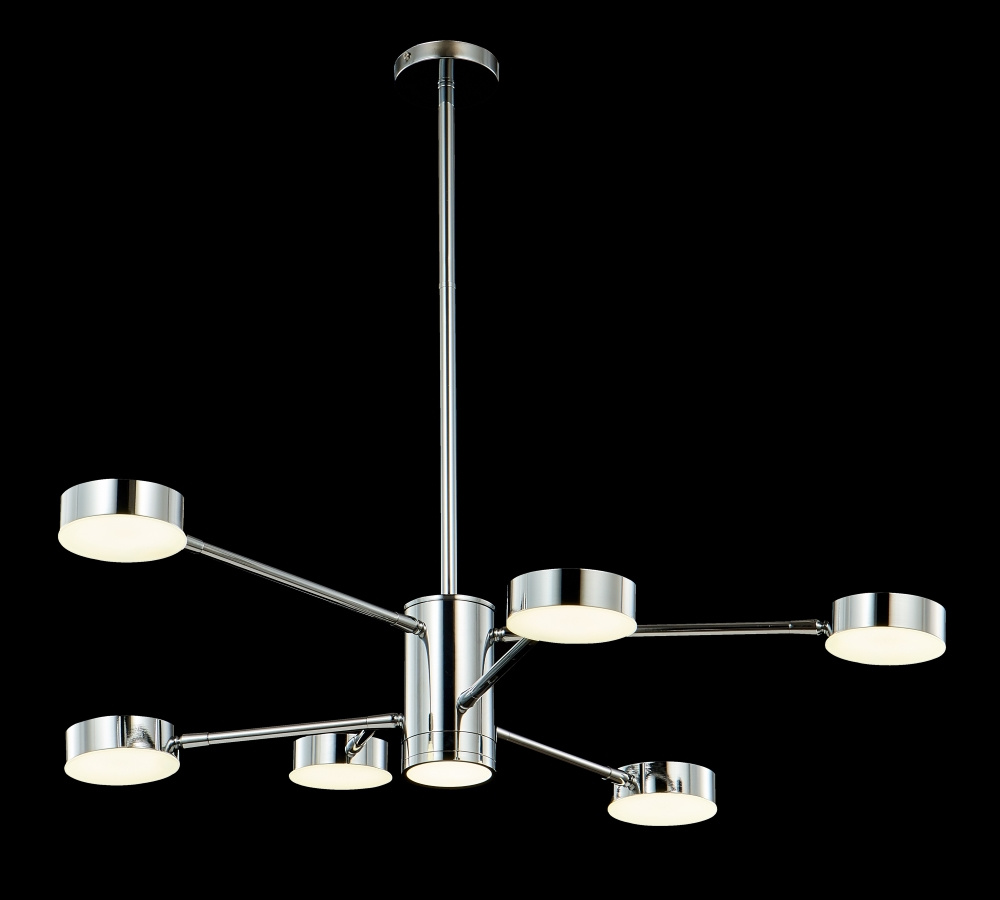 Подвесная люстра Crystal Lux GORACIO SP6 D800 CHROME