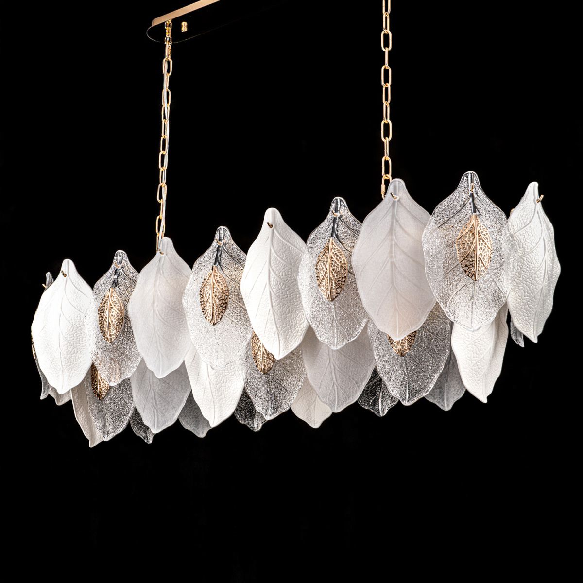 Подвесная люстра флористика Modelux ML.6770.1230 GD