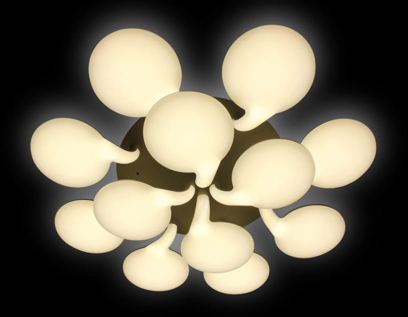 Накладная люстра с пультом Ambrella Light FC26/12 WH 432W D1140