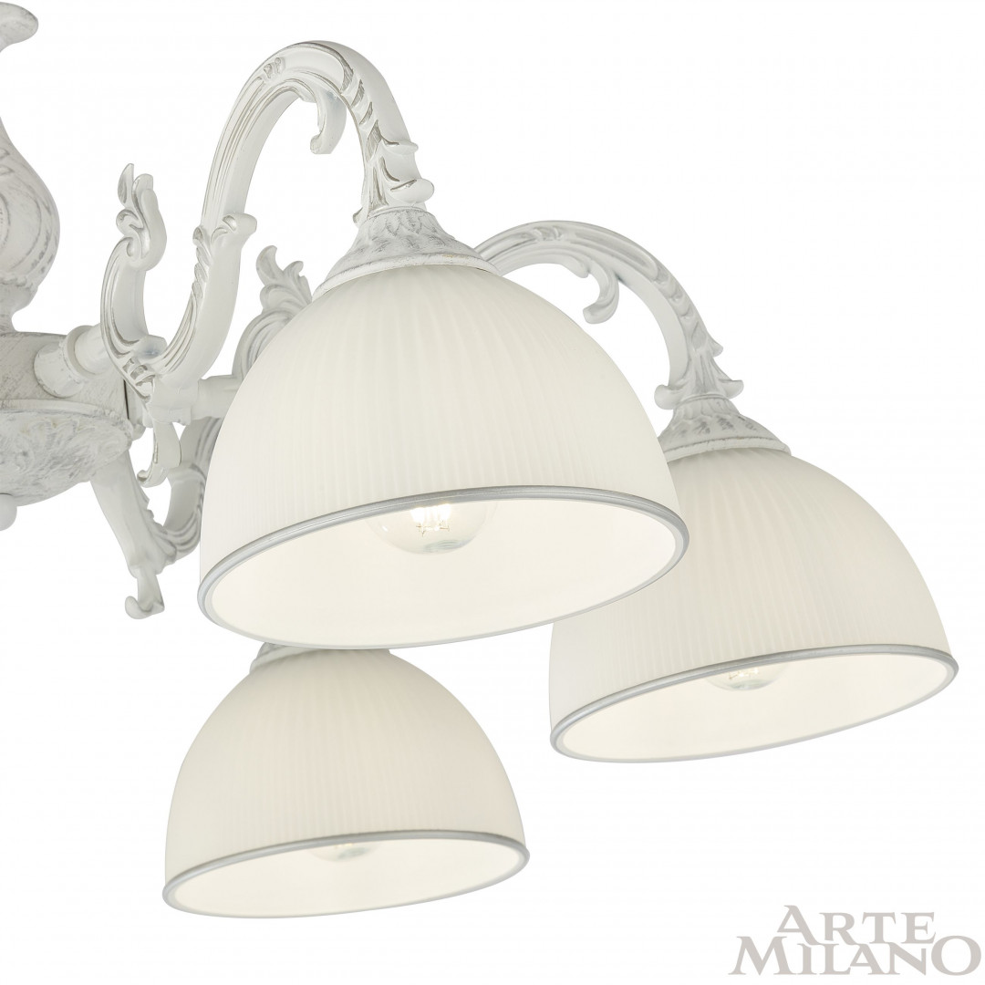 Потолочная люстра Arte Milano 346410/6 WT+SL