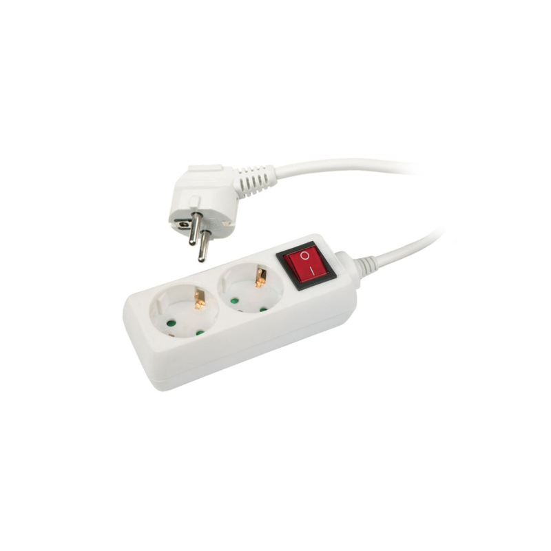 Удлинитель (02912) 2гн х 1,5м с/з Uniel Standard S-GCD2-1,5B