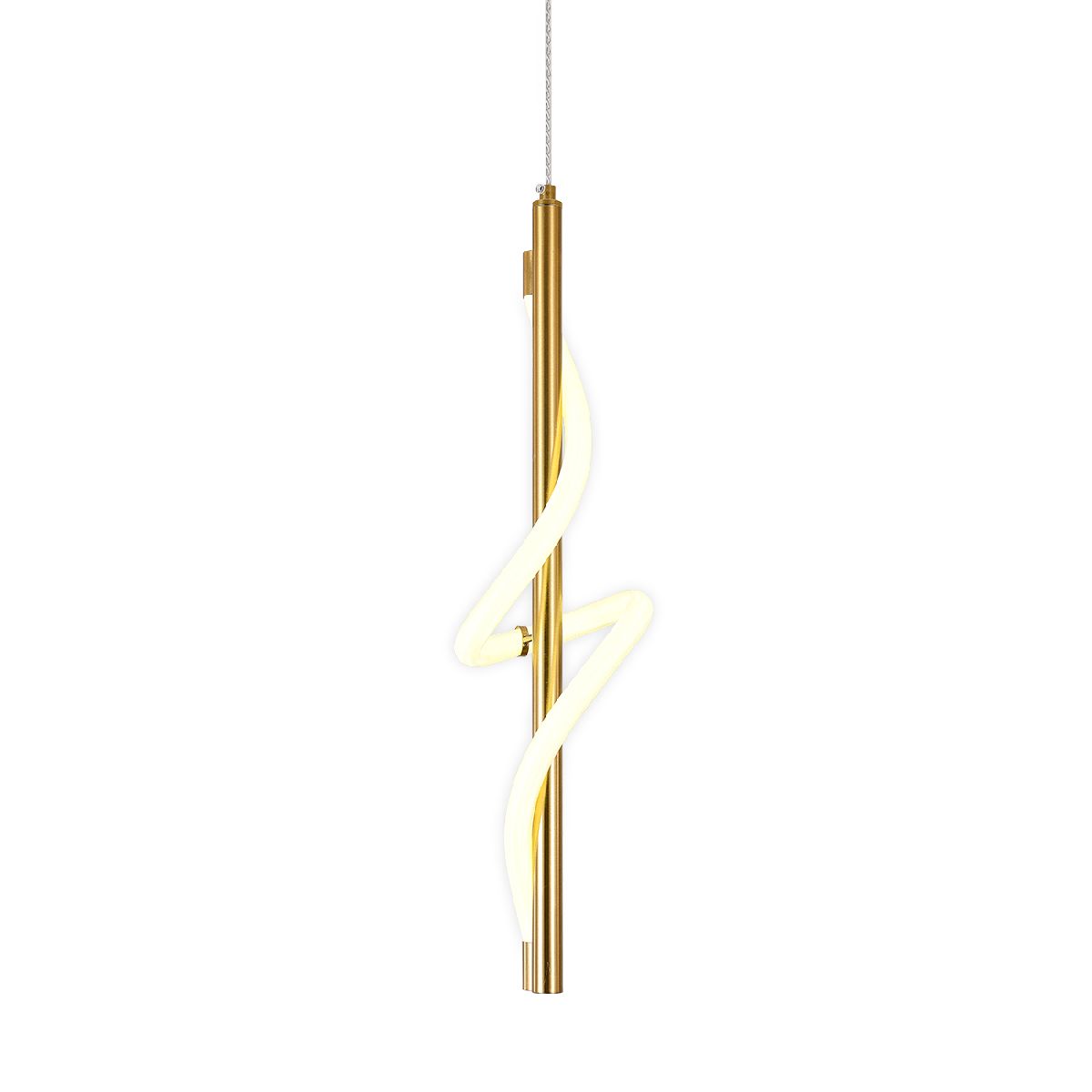 Подвесной светильник Indigo Intreccio 14025/1P Brass V000144L